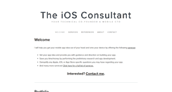Desktop Screenshot of iosconsultant.com