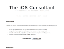 Tablet Screenshot of iosconsultant.com